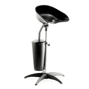 bac de lavage portable - bac shampoing mobile - lavabo coiffure portable - bac avec réservoir 10L - cuve plastique haute qualité - bac inclinable réglable - équipement coiffure nomade - bac lavage autonome - bol shampoing professionnel - bac drainage flexible - matériel coiffure mobile - station lavage portable - bac shampoing réglable hauteur - bac coiffure pratique - bac lavage transportable