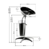 bac de lavage portable - bac shampoing mobile - lavabo coiffure portable - bac avec réservoir 10L - cuve plastique haute qualité - bac inclinable réglable - équipement coiffure nomade - bac lavage autonome - bol shampoing professionnel - bac drainage flexible - matériel coiffure mobile - station lavage portable - bac shampoing réglable hauteur - bac coiffure pratique - bac lavage transportable