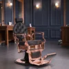 fauteuil barbier clovis gold - fauteuil barbier luxe - chaise barbier dorée - fauteuil vintage barbershop - mobilier barbier haut de gamme - fauteuil coiffure professionnel - fauteuil barbier hydraulique - fauteuil barbier capitonné - fauteuil barbier robuste - chaise barbier design doré - fauteuil barbier rétro luxe - équipement barbershop premium - fauteuil barbier confort - fauteuil barbier réglable - fauteuil barbier aluminium doré