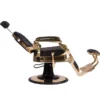 fauteuil barbier clovis - fauteuil barbier luxe - chaise barbier - fauteuil vintage barbershop - mobilier barbier haut de gamme - fauteuil coiffure professionnel - fauteuil barbier hydraulique - fauteuil barbier capitonné - fauteuil barbier robuste - chaise barbier design doré - fauteuil barbier rétro luxe - équipement barbershop premium - fauteuil barbier confort - fauteuil barbier réglable - fauteuil barbier aluminium doré