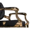 fauteuil barbier clovis - fauteuil barbier luxe - chaise barbier - fauteuil vintage barbershop - mobilier barbier haut de gamme - fauteuil coiffure professionnel - fauteuil barbier hydraulique - fauteuil barbier capitonné - fauteuil barbier robuste - chaise barbier design doré - fauteuil barbier rétro luxe - équipement barbershop premium - fauteuil barbier confort - fauteuil barbier réglable - fauteuil barbier aluminium doré