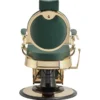 fauteuil barbier clovis - fauteuil barbier luxe - chaise barbier - fauteuil vintage barbershop - mobilier barbier haut de gamme - fauteuil coiffure professionnel - fauteuil barbier hydraulique - fauteuil barbier capitonné - fauteuil barbier robuste - chaise barbier design doré - fauteuil barbier rétro luxe - équipement barbershop premium - fauteuil barbier confort - fauteuil barbier réglable - fauteuil barbier aluminium doré