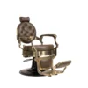 fauteuil barbier clovis - fauteuil barbier luxe - chaise barbier - fauteuil vintage barbershop - mobilier barbier haut de gamme - fauteuil coiffure professionnel - fauteuil barbier hydraulique - fauteuil barbier capitonné - fauteuil barbier robuste - chaise barbier design doré - fauteuil barbier rétro luxe - équipement barbershop premium - fauteuil barbier confort - fauteuil barbier réglable - fauteuil barbier aluminium doré