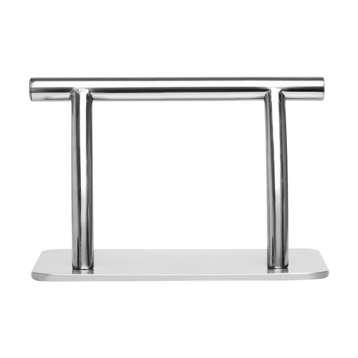repose-pieds de coiffure - équipement de coiffure professionnel - repose-pieds Gabbiano L005S argent - matériel pour salon de coiffure -