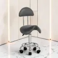 Professional aesthetic stool - Ergonomic beautician seat - Hydraulic care stool - Beauty salon furniture - Professional swivel stool - Massage seat on wheels - Manicure pedicure stool - Aesthetic institute equipment - Padded seat stool - High-end aesthetic furniture