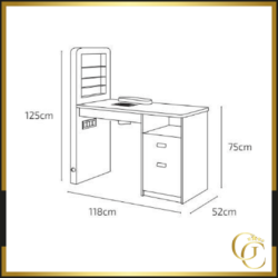 Table de manucure Audrey