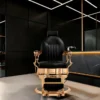 fauteuil barbier professionnel - fauteuil barbier luxe - chaise barbier - fauteuil vintage barbershop - mobilier barbier haut de gamme - fauteuil coiffure professionnel - fauteuil barbier hydraulique - fauteuil barbier capitonné - fauteuil barbier robuste - chaise barbier design doré - fauteuil barbier rétro luxe - équipement barbershop premium - fauteuil barbier confort - fauteuil barbier réglable - fauteuil barbier aluminium doré