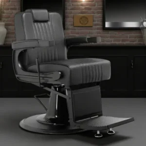 Fauteuil Barbier Pierce - fauteuil de coiffure - chaise barbier - fauteuil barbier vintage - fauteuil de coiffure pour homme - chaise salon de coiffure