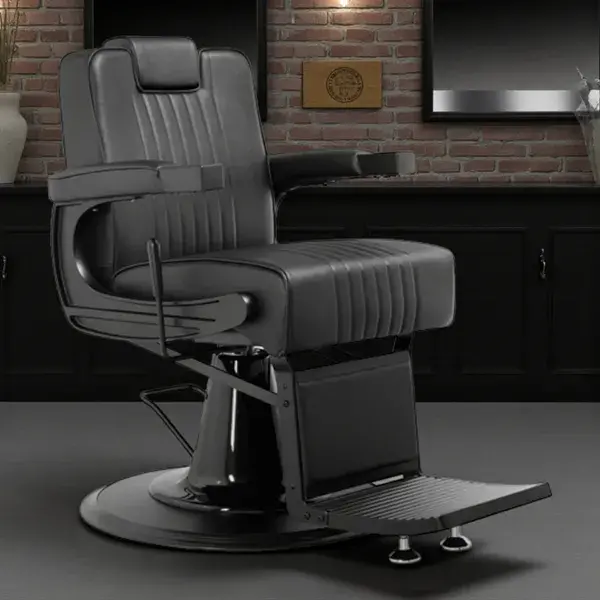 Fauteuil Barbier Pierce - fauteuil de coiffure - chaise barbier - fauteuil barbier vintage - fauteuil de coiffure pour homme - chaise salon de coiffure