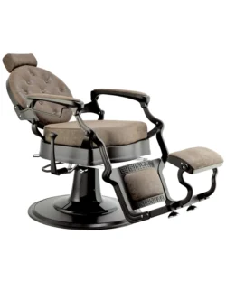 fauteuil barbier clovis - fauteuil barbier luxe - chaise barbier - fauteuil vintage barbershop - mobilier barbier haut de gamme - fauteuil coiffure professionnel - fauteuil barbier hydraulique - fauteuil barbier capitonné - fauteuil barbier robuste - chaise barbier design doré - fauteuil barbier rétro luxe - équipement barbershop premium - fauteuil barbier confort - fauteuil barbier réglable - fauteuil barbier aluminium doré