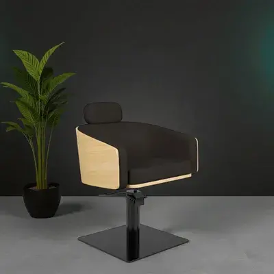 Fauteuil de coiffure Alya - Chaise de coiffure Alya - Fauteuil de coiffure pour femme - Chaise de coiffure pour femme - mobilier de coiffure professionnel - meuble pour salon de coiffure - siege de coiffure alya - fauteuil de coupe - mobilier de coiffure haut de gamme