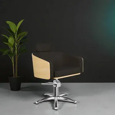 Fauteuil de coiffure Alya - Chaise de coiffure Alya - Fauteuil de coiffure pour femme - Chaise de coiffure pour femme - mobilier de coiffure professionnel - meuble pour salon de coiffure - siege de coiffure alya - fauteuil de coupe - mobilier de coiffure haut de gamme