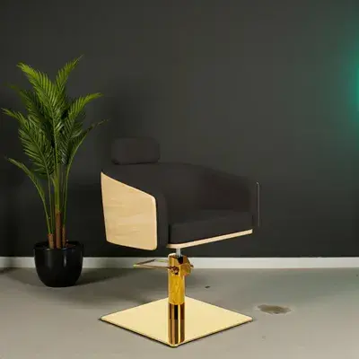 Fauteuil de coiffure Alya - Chaise de coiffure Alya - Fauteuil de coiffure pour femme - Chaise de coiffure pour femme - mobilier de coiffure professionnel - meuble pour salon de coiffure - siege de coiffure alya - fauteuil de coupe - mobilier de coiffure haut de gamme