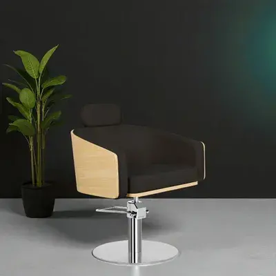 Fauteuil de coiffure Alya - Chaise de coiffure Alya - Fauteuil de coiffure pour femme - Chaise de coiffure pour femme - mobilier de coiffure professionnel - meuble pour salon de coiffure - siege de coiffure alya - fauteuil de coupe - mobilier de coiffure haut de gamme