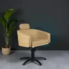 Fauteuil de coiffure Alya - Chaise de coiffure Alya - Fauteuil de coiffure pour femme - Chaise de coiffure pour femme - mobilier de coiffure professionnel - meuble pour salon de coiffure - siege de coiffure alya - fauteuil de coupe - mobilier de coiffure haut de gamme