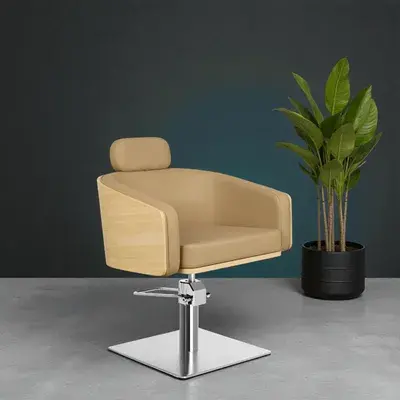 Fauteuil de coiffure Alya - Chaise de coiffure Alya - Fauteuil de coiffure pour femme - Chaise de coiffure pour femme - mobilier de coiffure professionnel - meuble pour salon de coiffure - siege de coiffure alya - fauteuil de coupe - mobilier de coiffure haut de gamme