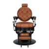 Fauteuil Barbier Vintage Check - fauteuil de coiffure barbier - Chaise de coiffure Barbier - mobilier de coiffure professionnel - Fauteuil de Barbier - barbershop - barbier - groupe coiff - mobicoiff - mobilier barber - groupe coiff - malys