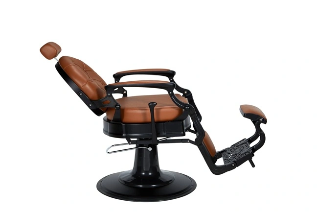 Fauteuil Barbier Vintage Check - fauteuil de coiffure barbier - Chaise de coiffure Barbier - mobilier de coiffure professionnel - Fauteuil de Barbier - barbershop - barbier - groupe coiff - mobicoiff - mobilier barber - groupe coiff - malys