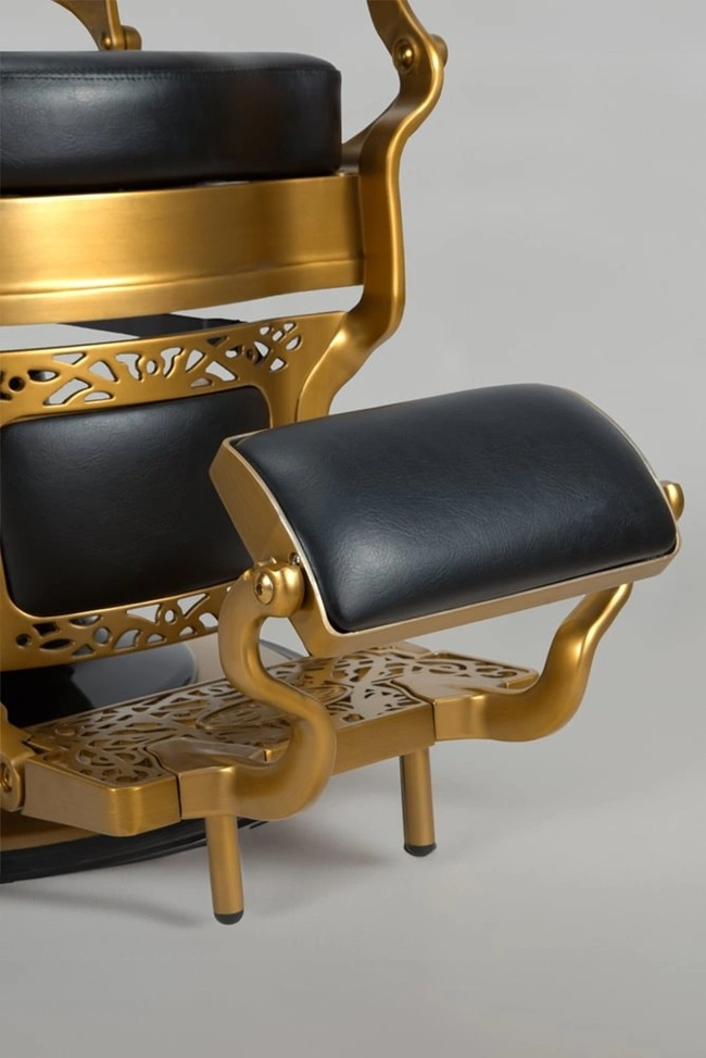 Fauteuil Barbier Vintage Check - fauteuil de coiffure barbier - Chaise de coiffure Barbier - mobilier de coiffure professionnel - Fauteuil de Barbier - barbershop - barbier - groupe coiff - mobicoiff - mobilier barber - groupe coiff - malys