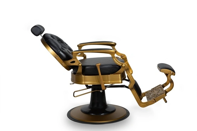 Fauteuil Barbier Vintage Check - fauteuil de coiffure barbier - Chaise de coiffure Barbier - mobilier de coiffure professionnel - Fauteuil de Barbier - barbershop - barbier - groupe coiff - mobicoiff - mobilier barber - groupe coiff - malys