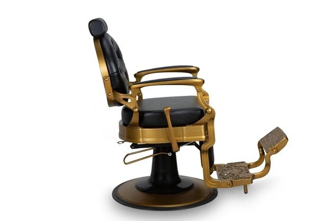 Fauteuil Barbier Vintage Check - fauteuil de coiffure barbier - Chaise de coiffure Barbier - mobilier de coiffure professionnel - Fauteuil de Barbier - barbershop - barbier - groupe coiff - mobicoiff - mobilier barber - groupe coiff - malys