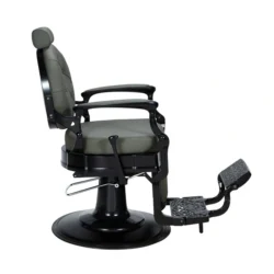 Vintage Check Barber Chair - Barber Styling Chair - Barber Chair - Professional Hairdressing Furniture - Barber Chair - Barbershop - Barber - Groupe Coiff - Mobicoiff - Barber Furniture - Groupe Coiff - Malys