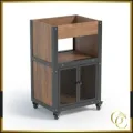 Chariot de Coiffure Alan - meuble de rangement Alan - mobilier de coiffure professionnel - meuble de rangement vintage Alan - Chariot pour salon de coiffure Alan