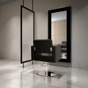 Patrick B Wall-Mounted Vanity professional wall-mounted styling unit – barber styling station – modern salon mirror – premium hair salon furniture – black wall-mounted styling unit – white wall-mounted styling unit – large-format salon mirror – designer hair salon furniture – wall-mounted styling station – premium stainless steel styling unit – professional mirror with polished edges – durable salon furniture – elegant wall-mounted styling unit – compact styling station – wall-mounted barber unit