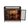 Comptoir d’accueil industriel – Meuble de réception coiffure – Comptoir caisse salon – Mobilier d’accueil professionnel – Comptoir de réception bois – Meuble d’accueil métal – Comptoir caisse design – Mobilier salon de coiffure – Comptoir d’accueil robuste – Meuble de réception élégant
