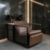 bac à shampoing - bac coiffure ergonomique - meuble lavage salon - vasque céramique basculante - bac shampoing compact - fauteuil lavage professionnel - structure polypropylène résistante - siège réglable salon - bac lavage noir premium - équipement coiffure durable - bac shampoing confortable - mobilier salon coiffure - bac lavage haute qualité - vasque profonde ergonomique - bac shampoing design moderne