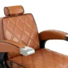 Fauteuil Barbier Vintage Hugo - Chaise Barbier Vintage Hugo - Fauteuil de coiffure Barbier Hugo - Chaise de coiffure Barbier Hugo - mobilier de coiffure professionnel - groupe coiff - mobicoiff - malys
