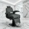 Fauteuil Barbier Vintage Hugo - Chaise Barbier Vintage Hugo - Fauteuil de coiffure Barbier Hugo - Chaise de coiffure Barbier Hugo - mobilier de coiffure professionnel - groupe coiff - mobicoiff - malys