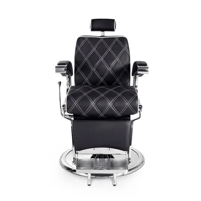 Fauteuil Barbier Vintage Hugo - Chaise Barbier Vintage Hugo - Fauteuil de coiffure Barbier Hugo - Chaise de coiffure Barbier Hugo - mobilier de coiffure professionnel - groupe coiff - mobicoiff - malys