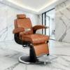 Fauteuil Barbier Vintage Hugo - Chaise Barbier Vintage Hugo - Fauteuil de coiffure Barbier Hugo - Chaise de coiffure Barbier Hugo - mobilier de coiffure professionnel - groupe coiff - mobicoiff - malys