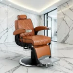 Fauteuil Barbier Vintage Hugo - Chaise Barbier Vintage Hugo - Fauteuil de coiffure Barbier Hugo - Chaise de coiffure Barbier Hugo - mobilier de coiffure professionnel - groupe coiff - mobicoiff - malys