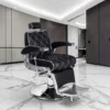 Fauteuil Barbier Vintage Hugo - Chaise Barbier Vintage Hugo - Fauteuil de coiffure Barbier Hugo - Chaise de coiffure Barbier Hugo - mobilier de coiffure professionnel - groupe coiff - mobicoiff - malys