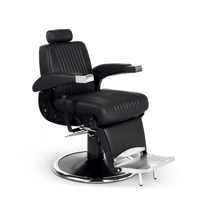 Fauteuil Barbier Vintage Hugo - Chaise Barbier Vintage Hugo - Fauteuil de coiffure Barbier Hugo - Chaise de coiffure Barbier Hugo - mobilier de coiffure professionnel - groupe coiff - mobicoiff - malys