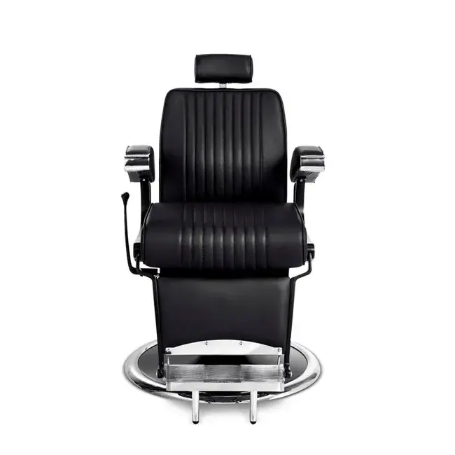 Fauteuil Barbier Vintage Hugo - Chaise Barbier Vintage Hugo - Fauteuil de coiffure Barbier Hugo - Chaise de coiffure Barbier Hugo - mobilier de coiffure professionnel - groupe coiff - mobicoiff - malys