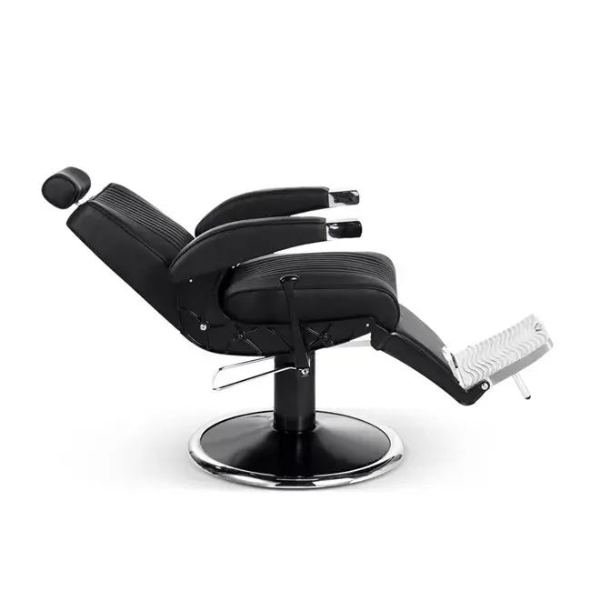 Fauteuil Barbier Vintage Hugo - Chaise Barbier Vintage Hugo - Fauteuil de coiffure Barbier Hugo - Chaise de coiffure Barbier Hugo - mobilier de coiffure professionnel - groupe coiff - mobicoiff - malys