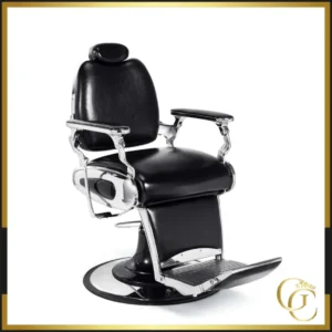 Fauteuil de Coiffure Barbier Prince - Fauteuil Barbier vintage Prince - Chaise Barbier vintage Prince - chaise de coiffure Barbier Prince - mobilier de coiffure professionnel