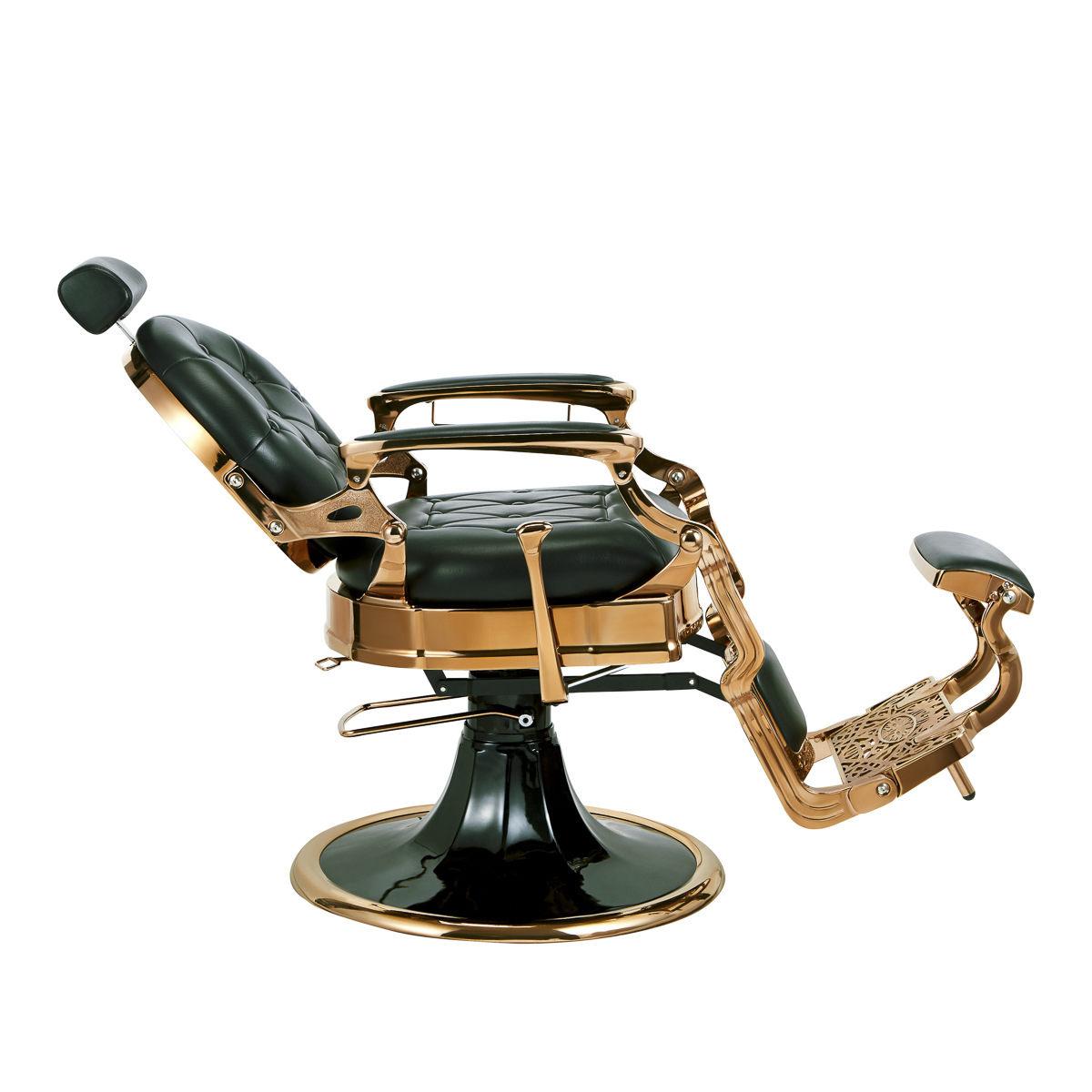 Fauteuil de Barbier KIRK RS - Chaise barbier vintage - chaise de coiffure pour homme - mobilier de coiffure professionnel - fauteuil de coiffure pour homme