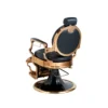 Fauteuil de Barbier KIRK RS - Chaise barbier vintage - chaise de coiffure pour homme - mobilier de coiffure professionnel - fauteuil de coiffure pour homme