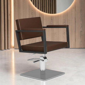 OCEAN BR (1) Ocean Br– professional hair cutting chair – black faux leather hair cutting chair – ergonomic salon chair – hydraulic hair cutting chair – modern design hair cutting chair – high-end hair styling furniture – oak armrest chair – customizable hair styling chair – round base salon chair – durable hair cutting chair – aesthetic hair styling chair – stable professional hair cutting chair – premium salon chair – contemporary salon chair