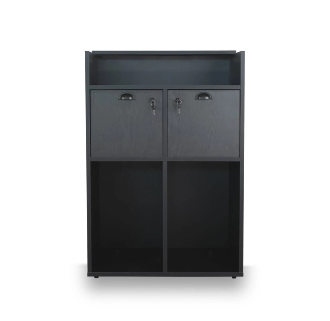 Comptoir d’accueil professionnel - Meuble de réception coiffure - Comptoir caisse salon - Mobilier d’accueil moderne - Comptoir de réception bois - Meuble d’accueil ergonomique - Comptoir caisse design - Mobilier salon de coiffure - Comptoir d’accueil compact - Meuble de caisse professionnel