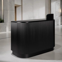 PAM Comptoir caisse-1 meuble de réception PAM – comptoir d’accueil professionnel – bureau d’accueil laqué noir – mobilier de réception moderne – comptoir salon de coiffure – meuble accueil esthétique – comptoir rangement intégré – meuble d’accueil design – comptoir professionnel robuste – meuble accueil haut de gamme – comptoir laqué noir – meuble réception spa – mobilier accueil commerce – comptoir d’entrée élégant – meuble accueil contemporain
