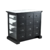 RENO Product Display (10) beauty product display – cosmetic display unit – professional salon showcase – high-end aesthetic display – cosmetic unit with drawers – institute product showcase – glass beauty display – professional reception furniture – elegant cosmetic showcase – spa product display – beauty storage unit – premium exhibition showcase – black cosmetic display – classic aesthetic unit – wellness product showcase – professional 12-drawer display – designer cosmetic unit – beauty salon showcase – high-end product display – institute display unit