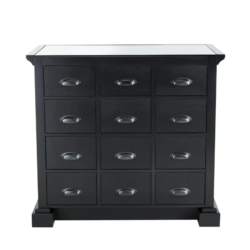 RENO Product Display (12) beauty product display – cosmetic display unit – professional salon showcase – high-end aesthetic display – cosmetic unit with drawers – institute product showcase – glass beauty display – professional reception furniture – elegant cosmetic showcase – spa product display – beauty storage unit – premium exhibition showcase – black cosmetic display – classic aesthetic unit – wellness product showcase – professional 12-drawer display – designer cosmetic unit – beauty salon showcase – high-end product display – institute display unit
