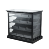 RENO Product Display (3) beauty product display – cosmetic display unit – professional salon showcase – high-end aesthetic display – cosmetic unit with drawers – institute product showcase – glass beauty display – professional reception furniture – elegant cosmetic showcase – spa product display – beauty storage unit – premium exhibition showcase – black cosmetic display – classic aesthetic unit – wellness product showcase – professional 12-drawer display – designer cosmetic unit – beauty salon showcase – high-end product display – institute display unit