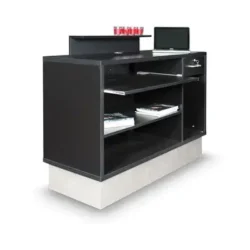 Comptoir Caisse Thierry -Meuble de réception Thierry -comptoir d'accueil Thierry - mobilier de coiffure professionnel - comptoir caisse salon de coiffure