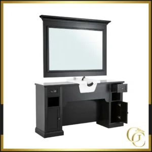 William Vintage Styling Station - William Barber Styling Station - William Professional Styling Station - Professional Styling Furniture - William Vintage Barber Styling Unit